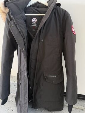 Canada Goose Black Parka Jacket